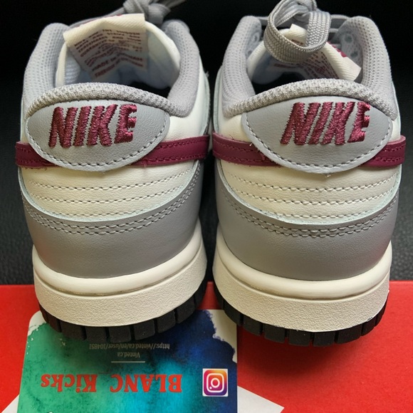 Nike Dunk Low ’Pale Ivory Redwood’ (WOMENS) / size 6.5 - Picture 4 of 10